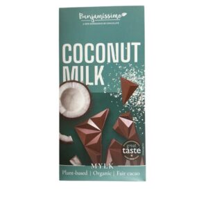 Benjamissimo bio vegán kókusztejes csokoládé 70g