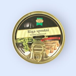 Riga sprotni füstölt haltörzsek olajban 160g