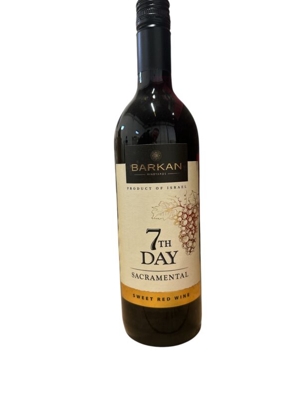 Barkan 7 th Day édes vörös Kiddusbor 750ml