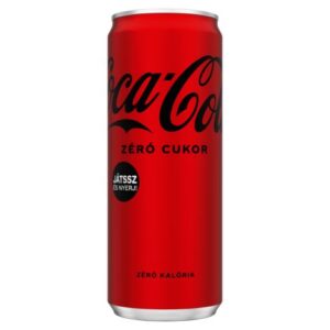 Coca-Cola Zero cukormentes üdítőital 0,33l