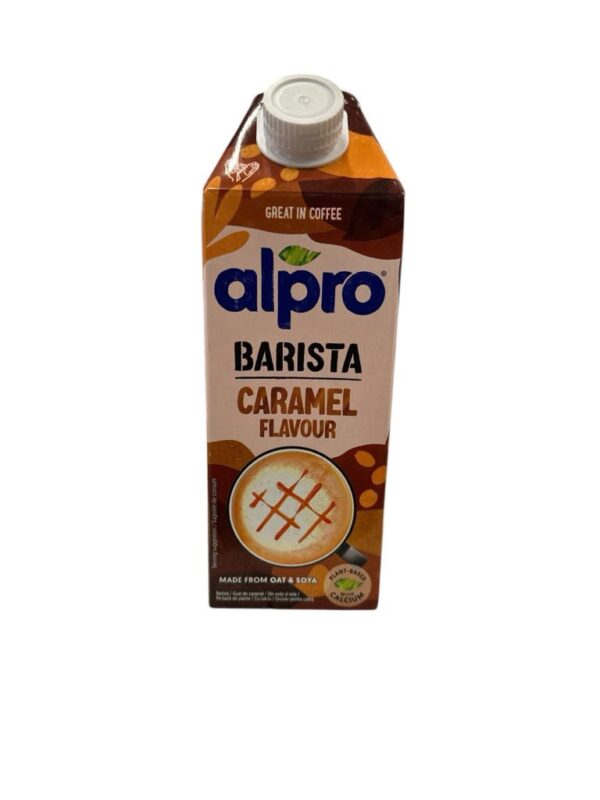 Alpro Barista karamell ízű zab- és szójaital 750ml