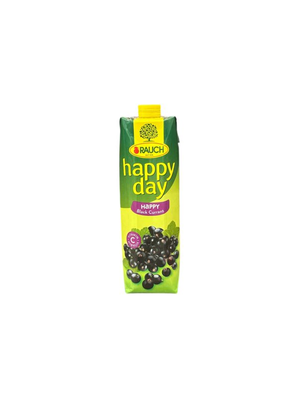 Rauch Happy Day feketeribizli 25% 1l
