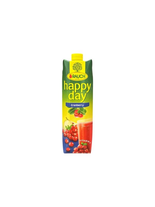 Rauch Happy Day vörösáfonya 1l