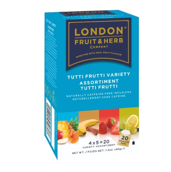 London Fruit & Herb Company gyümölcstea variációk Tutti Frutti 40g
