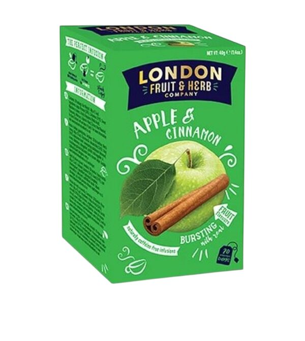 London Fruit & Herb Company alma- fahéj ízű gyümölcstea 40g