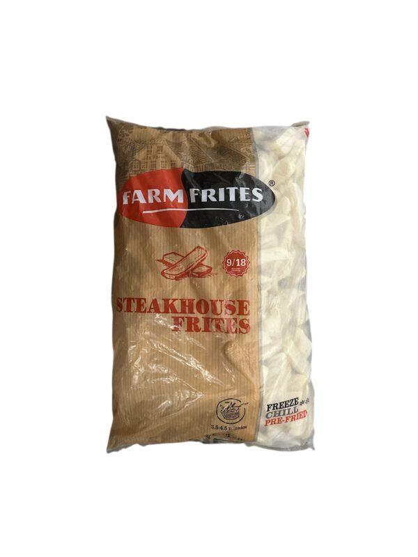 Farm Frites Steakhouse Frites gyorsfagyasztott, elősütött burgonya 2,5kg