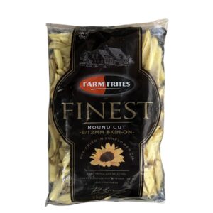 Farm Frites Finest Round Cut héjas hasábburgonya 8/12 mm – 2 kg