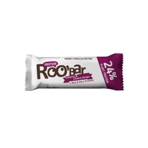 Roobar Bio Protein Szelet Cseresznye Csokoládé bevonattal 40g