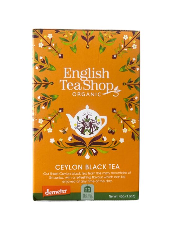 English Tea Shop Organic Ceylon Black Tea – Bio ceyloni fekete tea 40g