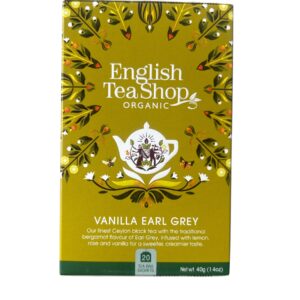 English Tea Shop Organic Vanilla Earl Grey- fekete tea vaníliával 40g