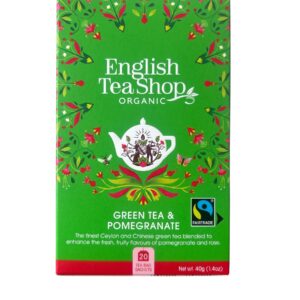 English Tea Shop Organic White Tea Pomegranate- fehér tea gránátalmával 40g