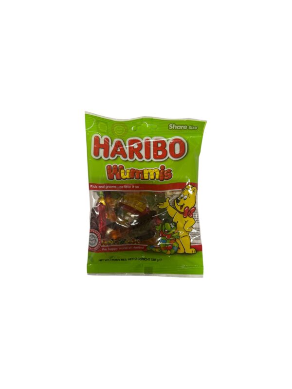 Haribo Wummies vidám állatfigurás gumicukor 150g